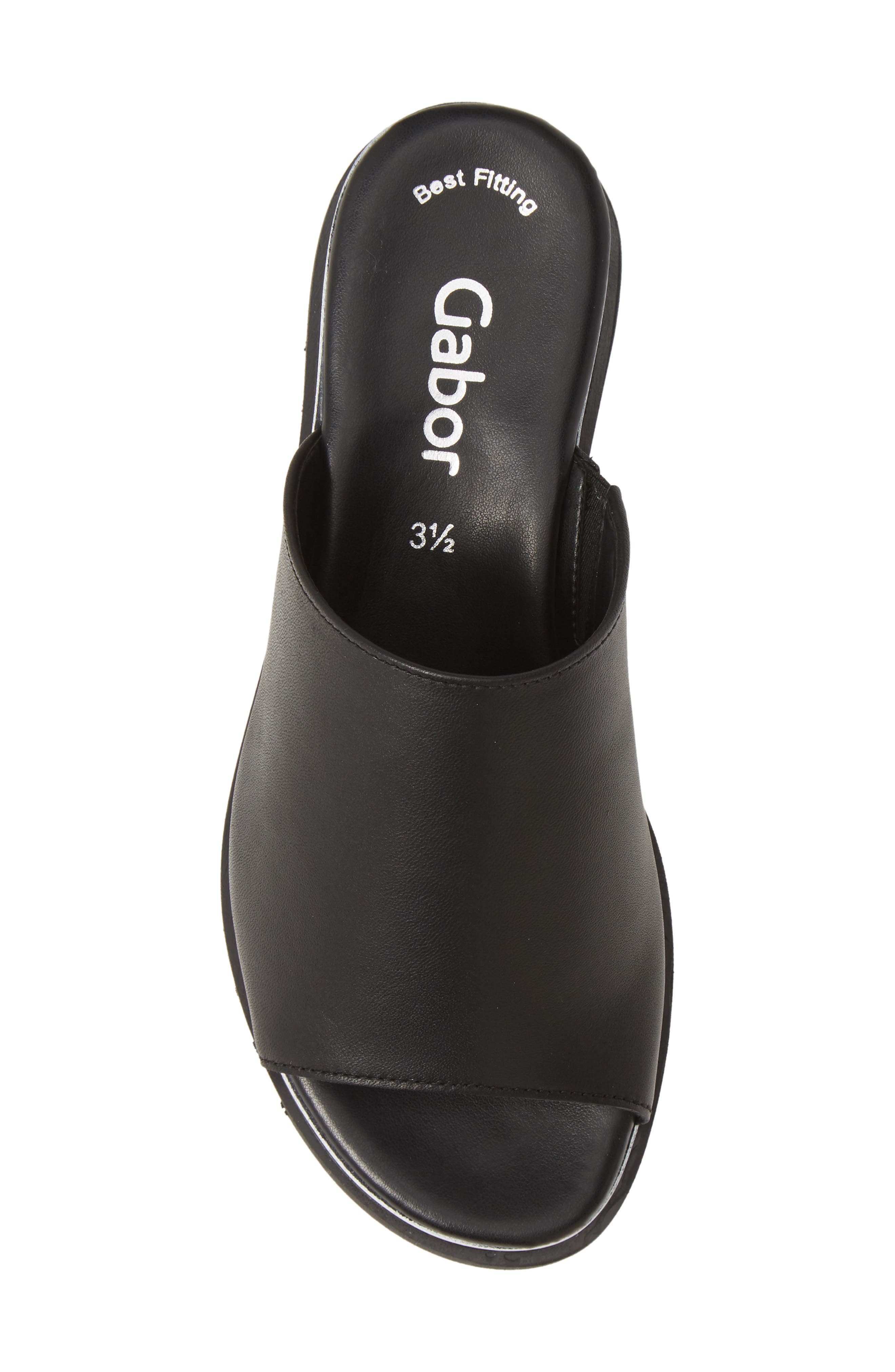 Gabor Platform Slide Sandal, Alternate, color, 