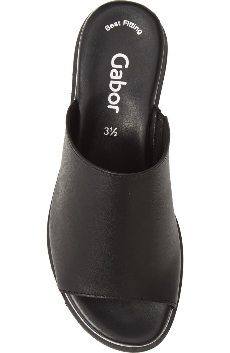 Gabor Platform Slide Sandal, Alternate, color,