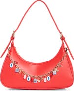 Madden Girl Faux Leather Shoulder Bag