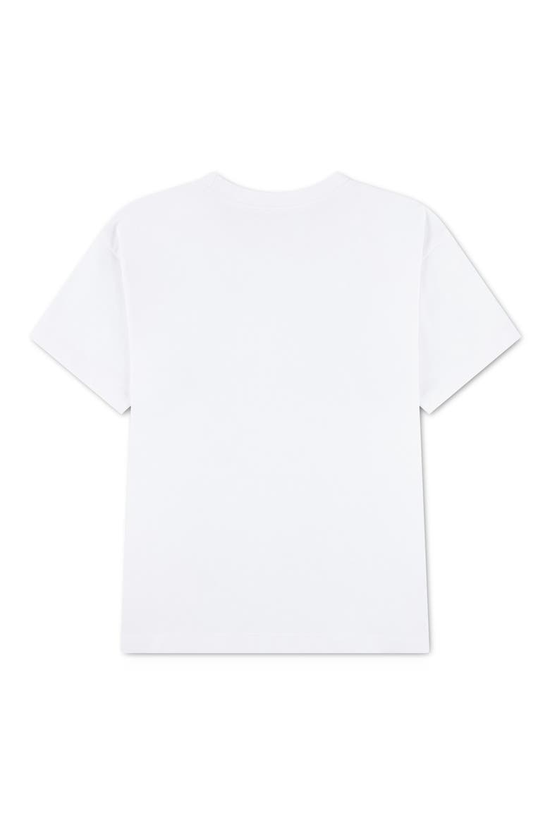 Kids' Heart Sketch Graphic Cotton Blend T-Shirt, Alternate, color, WHITE