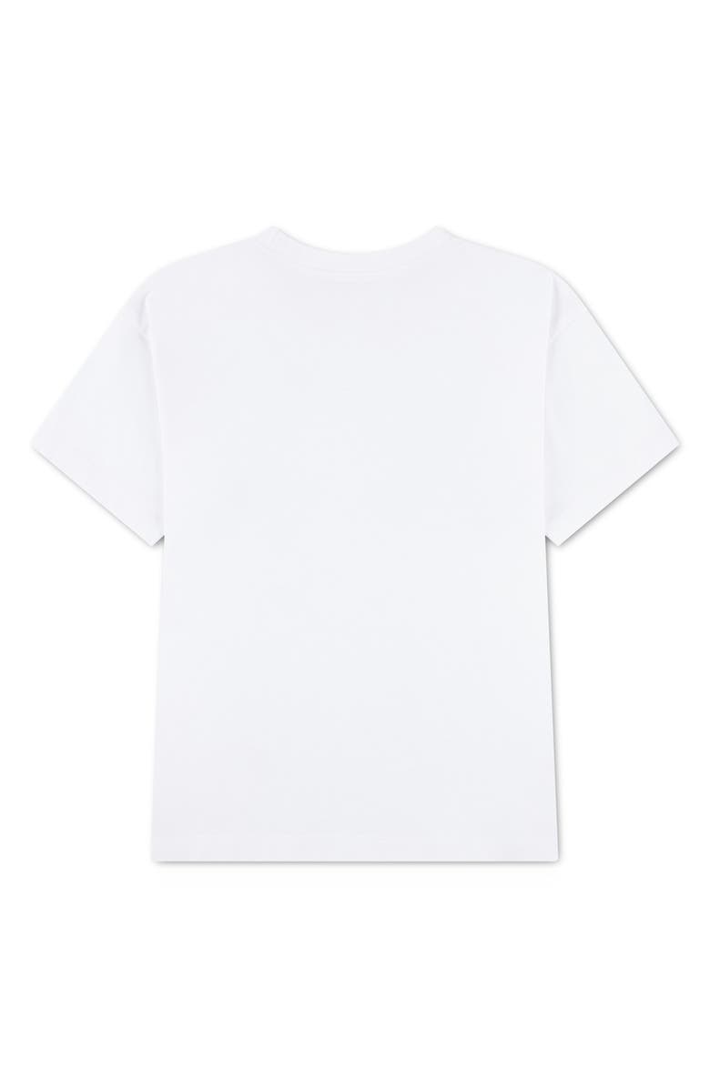 Jordan Kids' Heart Sketch Graphic Cotton Blend T-Shirt, Alternate, color, White