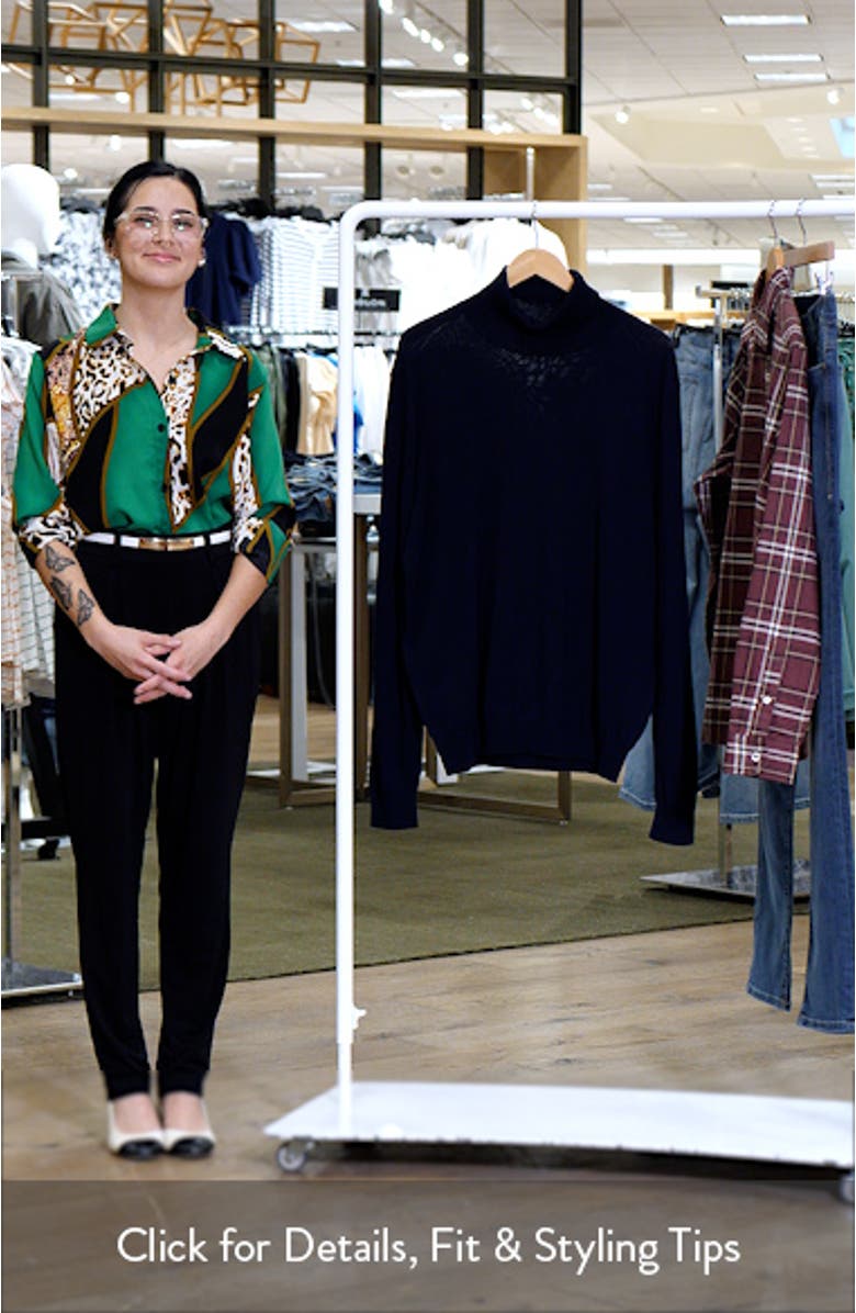 Wool Turtleneck Sweater, sales video thumbnail