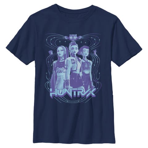 Boy's KPop Demon Hunters Huntrix Honmoon  Graphic T-Shirt