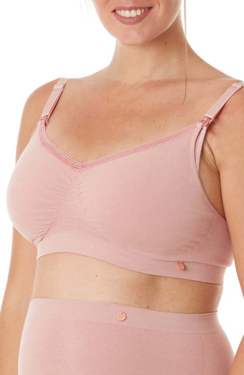 Organic Maternity and nursing seamless bra
