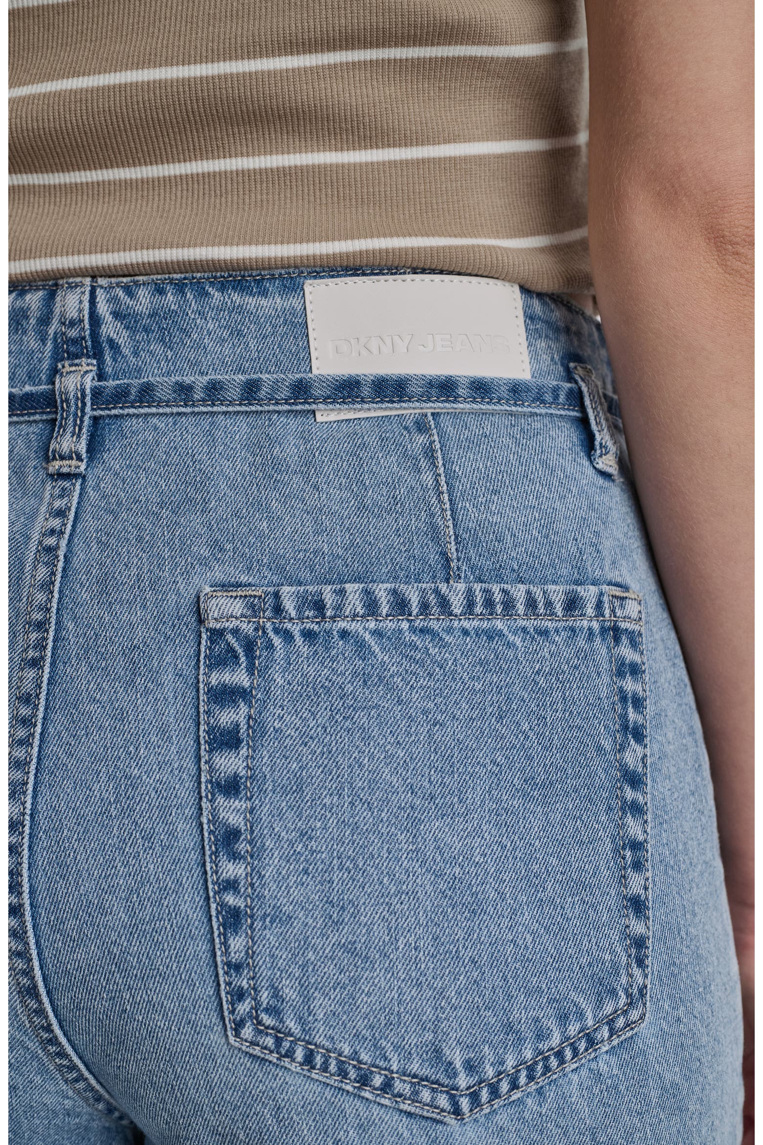 DKNY Jeans Hi Rise Trouser Jeans (Women) | Nordstromrack
