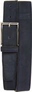 Canali Suede Belt