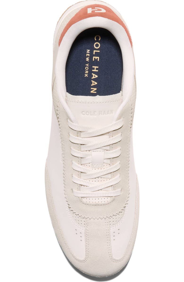 Cole Haan Grand Crosscourt Slimstride Sneaker, Alternate, color, Silver Birch/ Redwood/ Ivory
