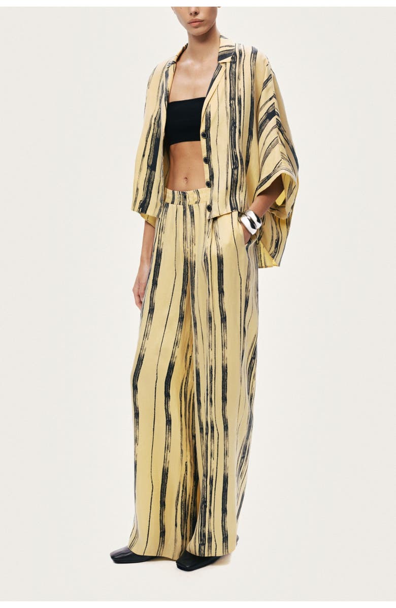 Nocturne Printed Short Sleeve Shirt, Alternate, color, Multi-Colored