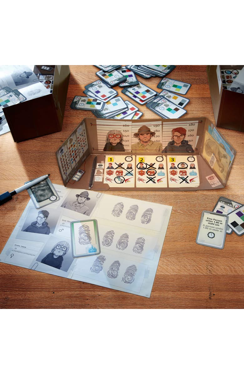 HABA The Key Theft in Cliffrock Villa - Strategy Deduction Kids Games for Ages 8-12, Family Mystery Board Game with Puzzles and Replayable Clues, Alternate, color, Multi