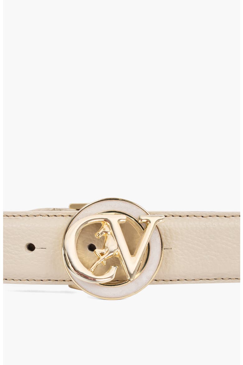 Signature CV By Cavalinho 618 Leather Belt, Alternate, color, Beige