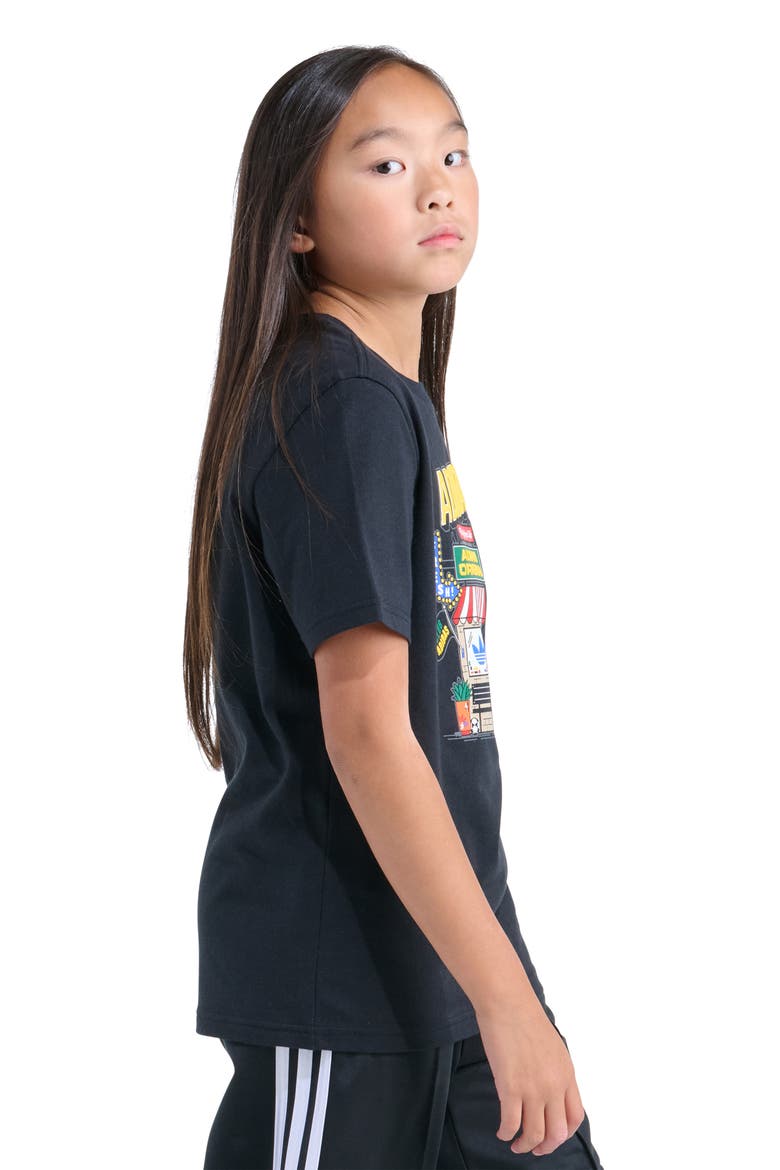 Kids' Shoe Shop Graphic T-Shirt, Alternate, color, BLACK
