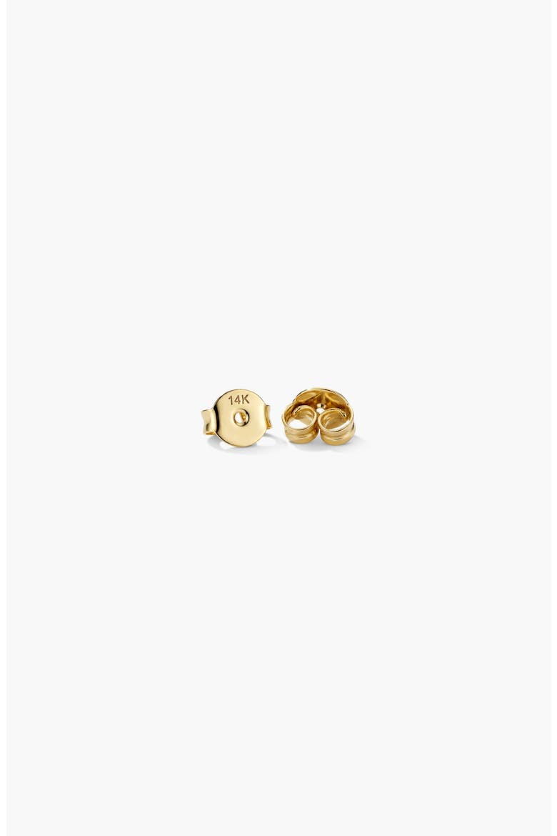 Interconnected Loop Pavé Diamond Stud Earrings, Alternate, color, Yellow Gold
