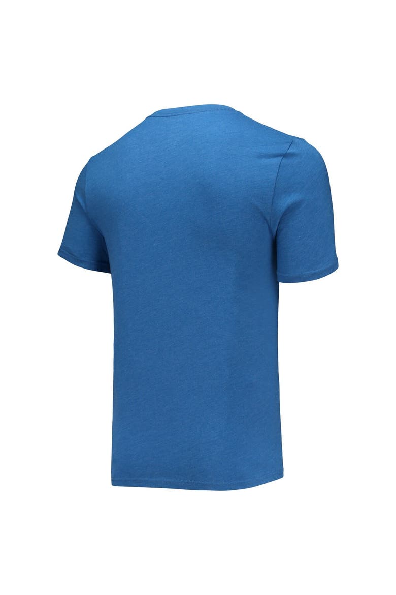 Men's Concepts Sport Heathered Charcoal/Royal Memphis Tigers Meter T-Shirt & Pants Sleep Set, Alternate, color, Heather Charcoal