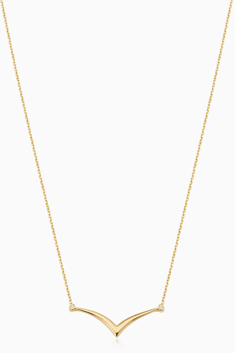 14K Yellow Gold Fly High Pendant Necklace, Main, color, Yellow Gold