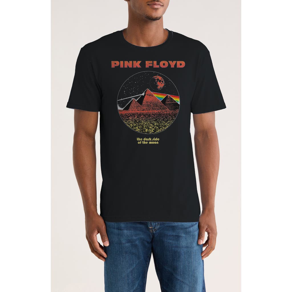 Monster Digital Pink Floyd Pyramids Graphic T-shirt In Black