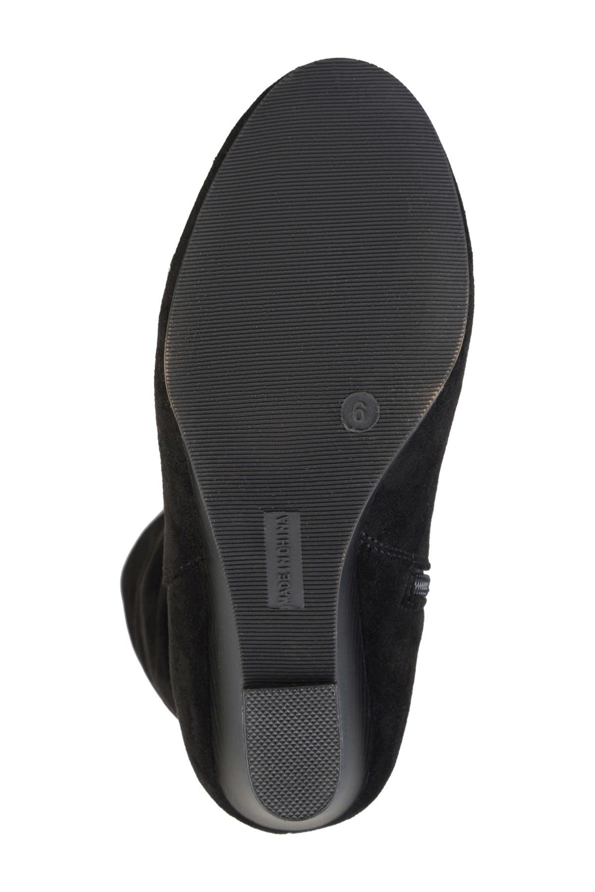 Journee Collection Haze Wide Calf Wedge Boot, Alternate, color, 