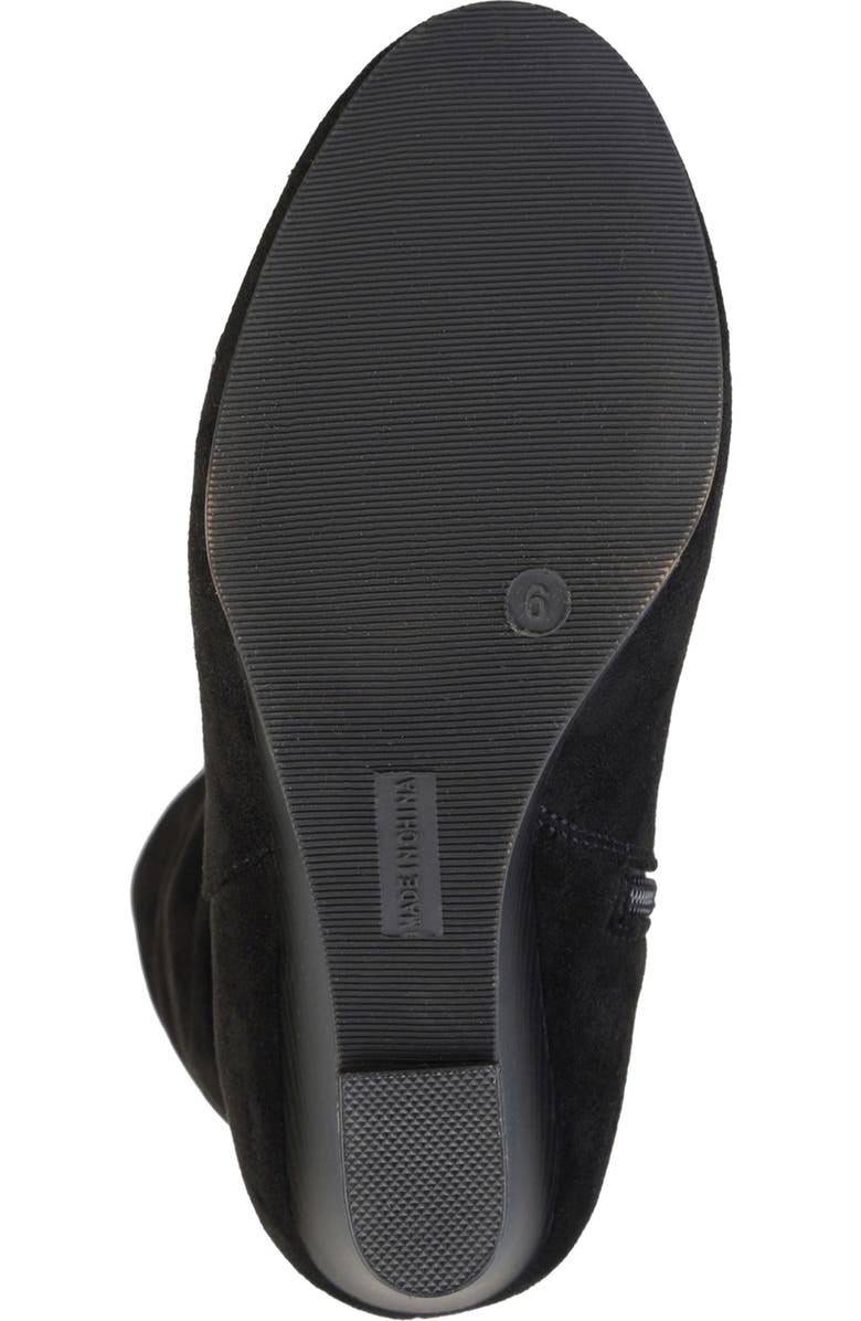 Journee Collection Haze Wide Calf Wedge Boot, Alternate, color,