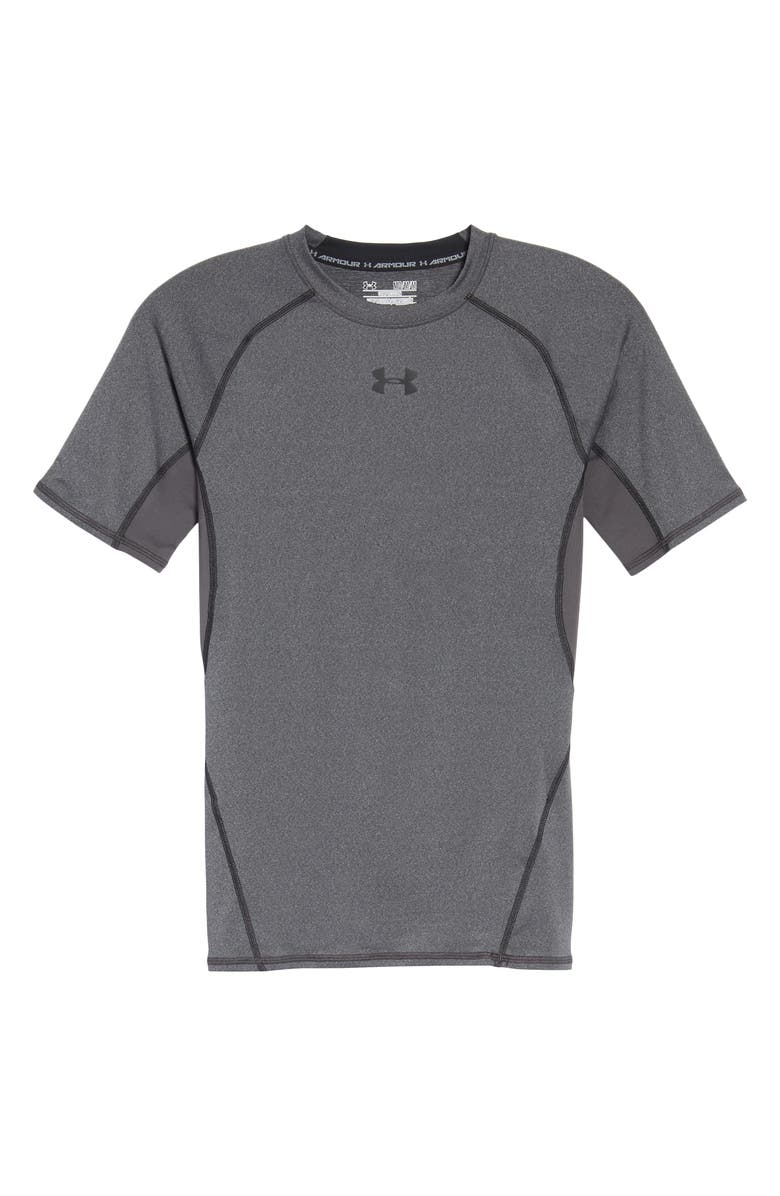 Under Armour HeatGear<sup>®</sup> Compression Fit T-Shirt, Alternate, color,
