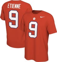 Nike Men's Nike Travis Etienne Orange Clemson Tigers Alumni Name & Number T-Shirt