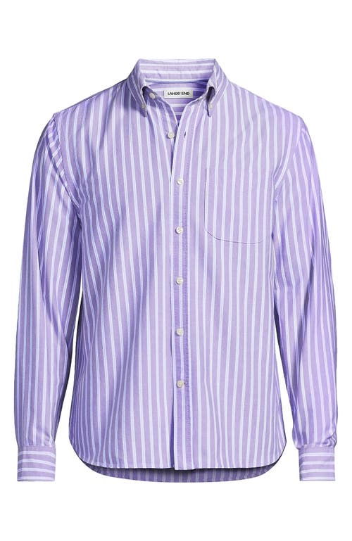 Lands' End Traditional Fit Comfort-first Sail Rigger Oxford Shirt In Multi