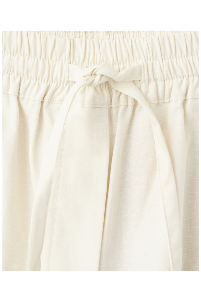 Pull-On Wide Leg Cotton Pajama Pants, Alternate, color, IVORY WHITE