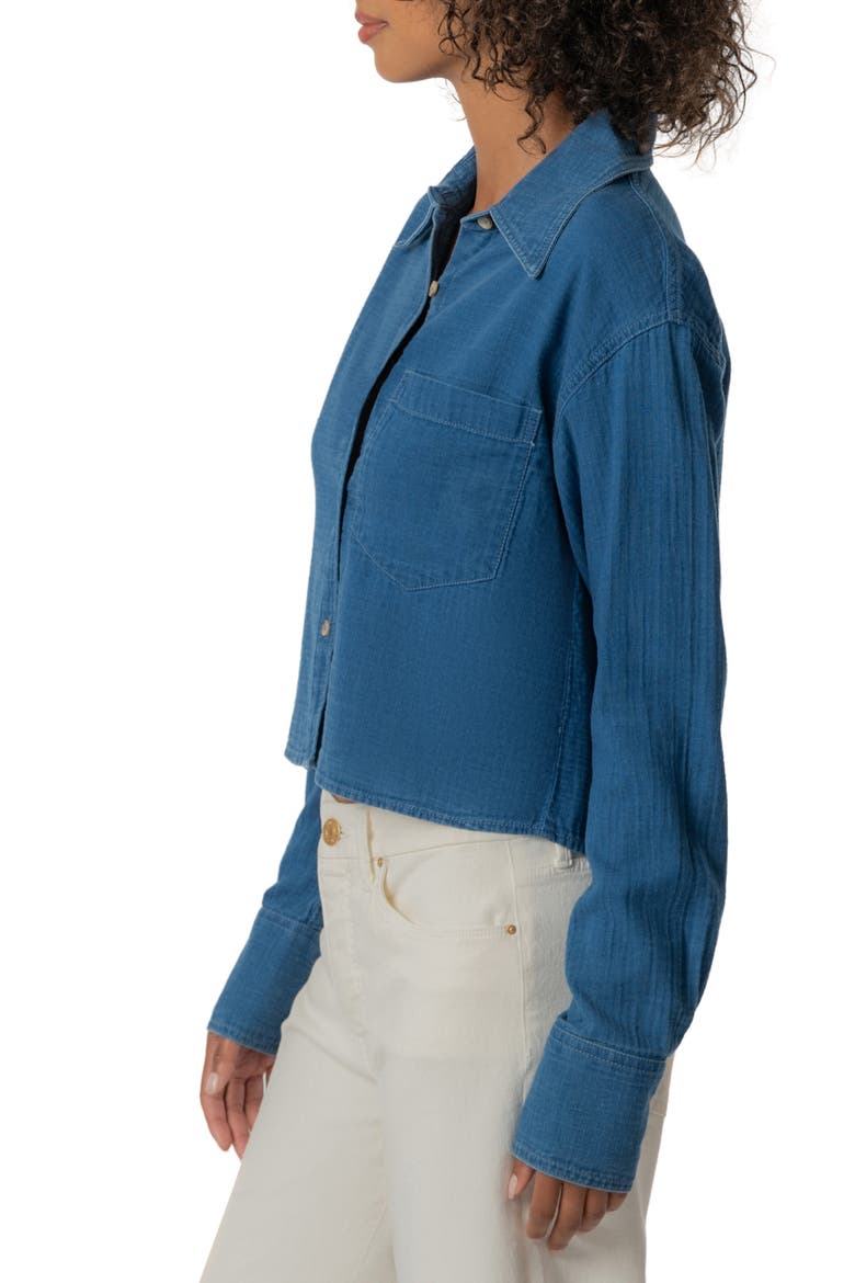 Alyssa Crop Shirt, Alternate, color, STARTING