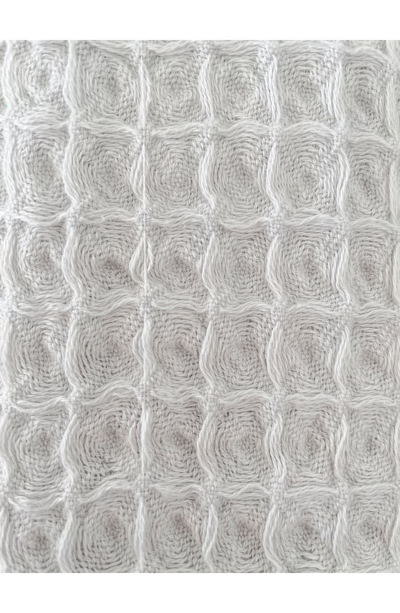 Anaya Turkish Cotton Waffle Bath Towels, Alternate, color, Soft Grey
