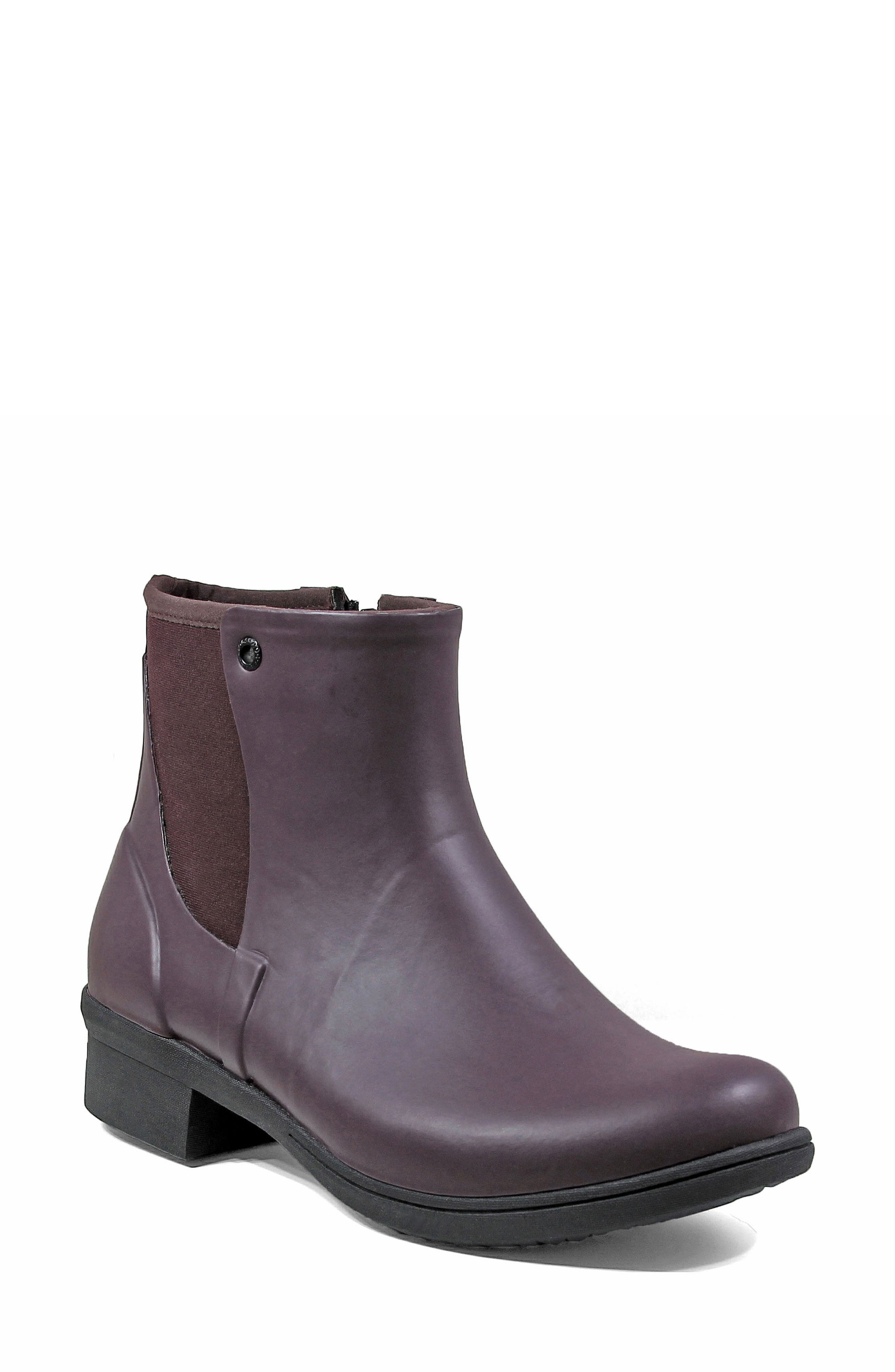Auburn Insulated Waterproof Boot, Main, color, WINE
