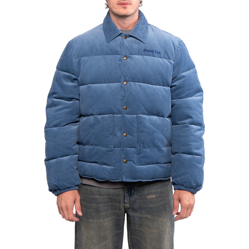 ROUND TWO ROUND TWO QUILTED PUFFER JACKET