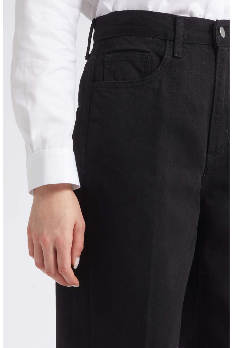 Dylan Straight Leg Jeans, Alternate, color, BLACK