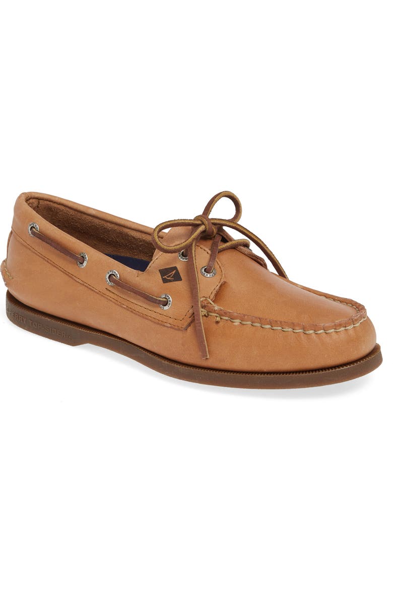 Sperry Authentic Original Boat Shoe, Main, color, Nutmeg