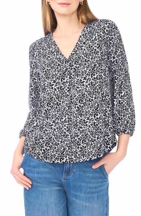 Vince Camuto Balloon Sleeve Knit Top