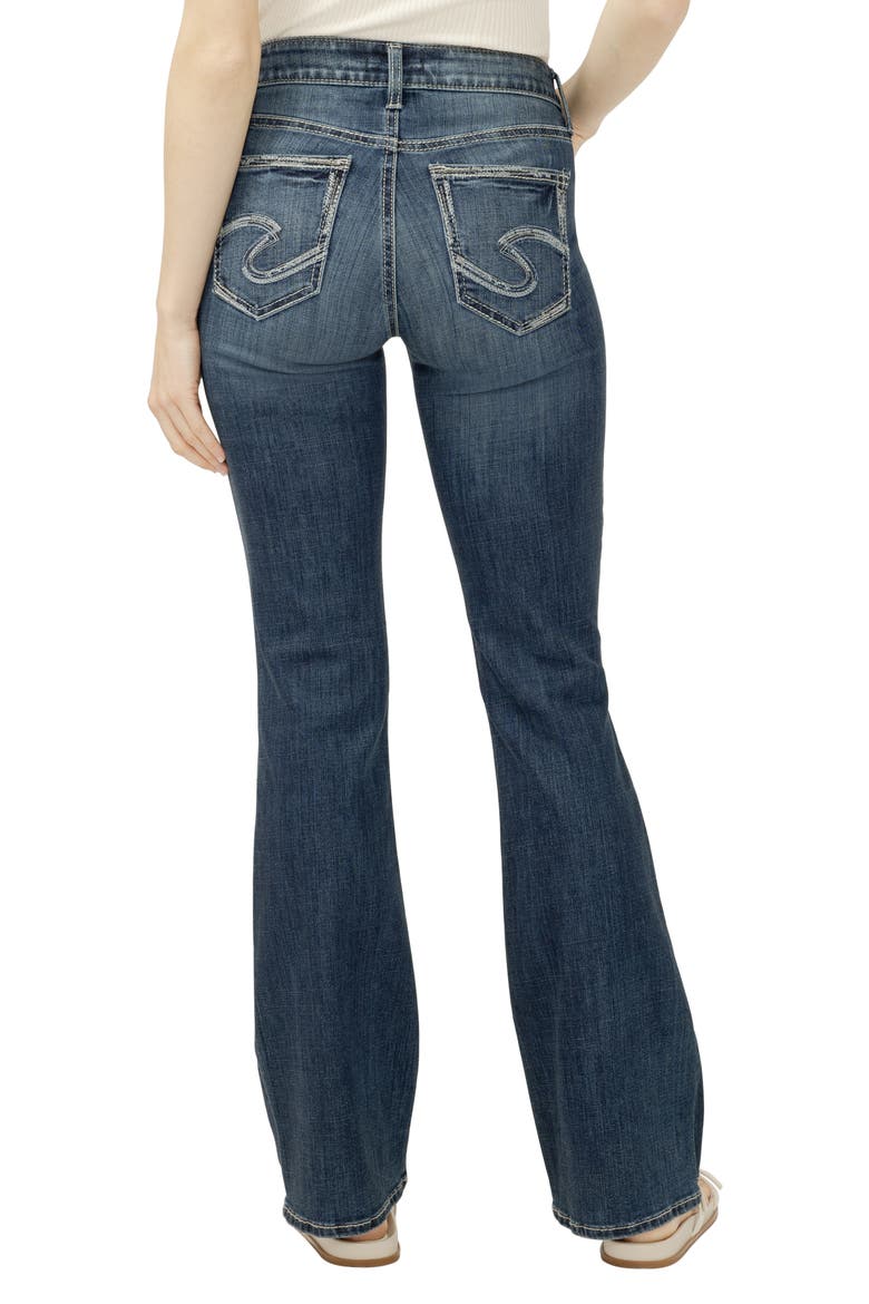 Suki Curvy Mid Rise Bootcut Jeans, Alternate, color, SUNDOWN
