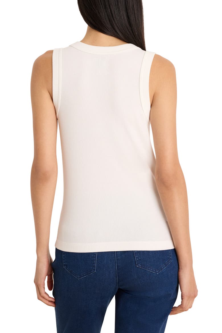 Perfect Knit Rib Scoop Neck Tank, Alternate, color, CLASSIC CREAM