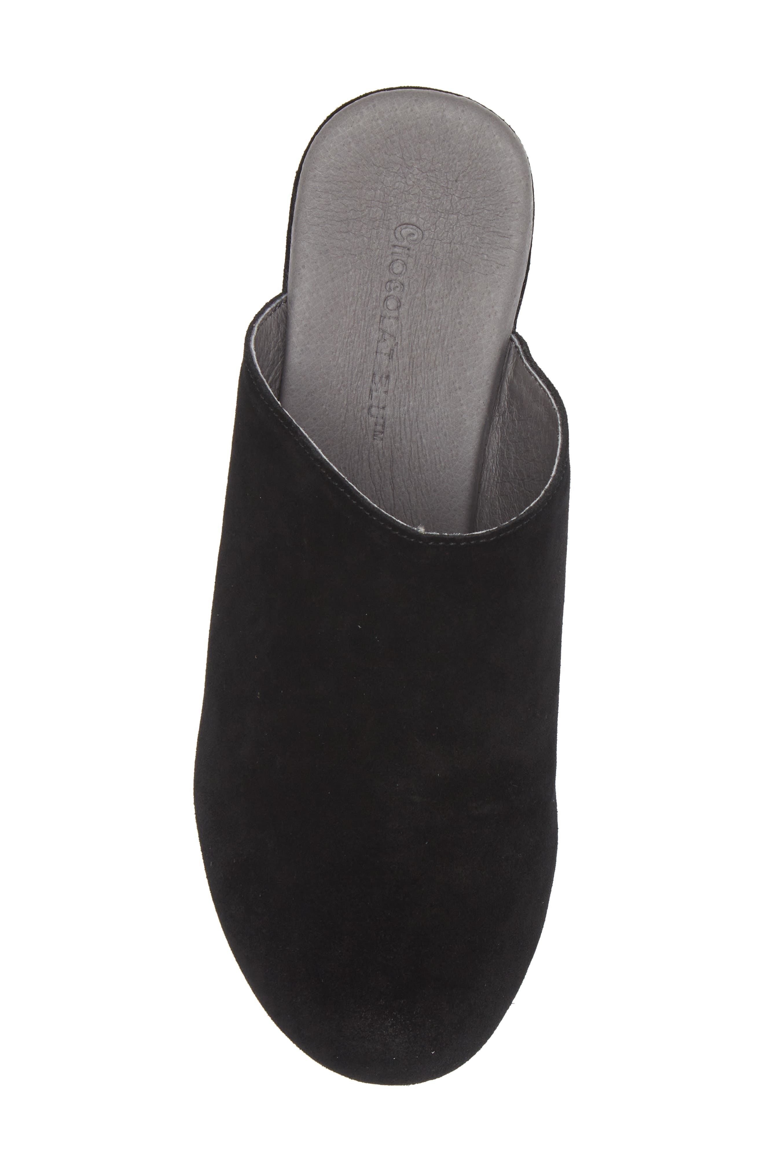 Chocolat Blu Ginette Platform Clog, Alternate, color, Black Suede