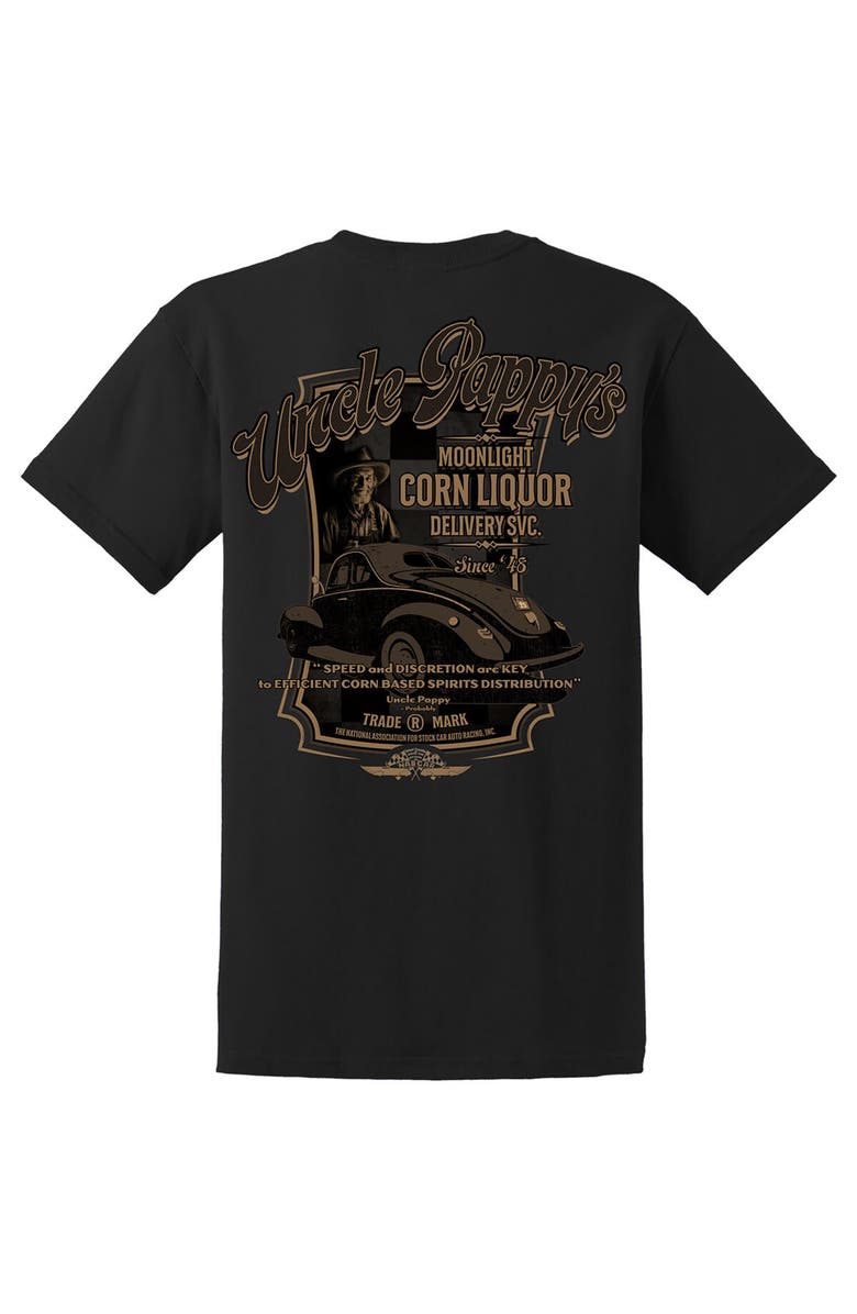 NASCAR Men's NASCAR Black Uncle Pappy Tri-Blend T-Shirt, Alternate, color, Black