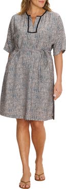 NIC+ZOE Sun Speckle Devon Trimmed Dress