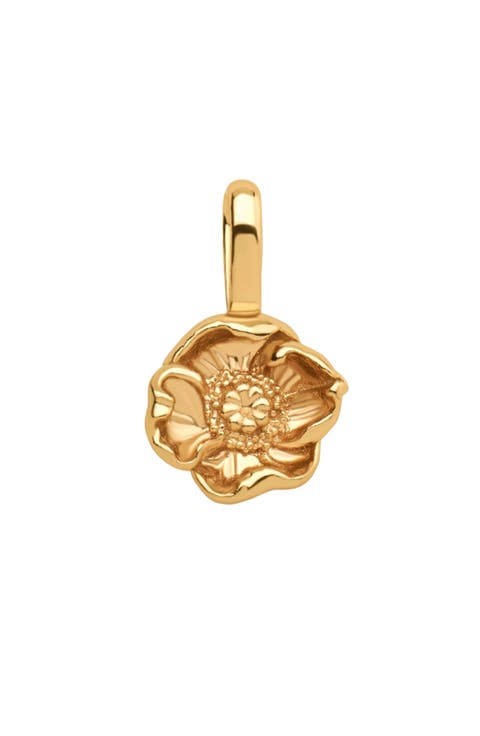 August Birth Flower Charm