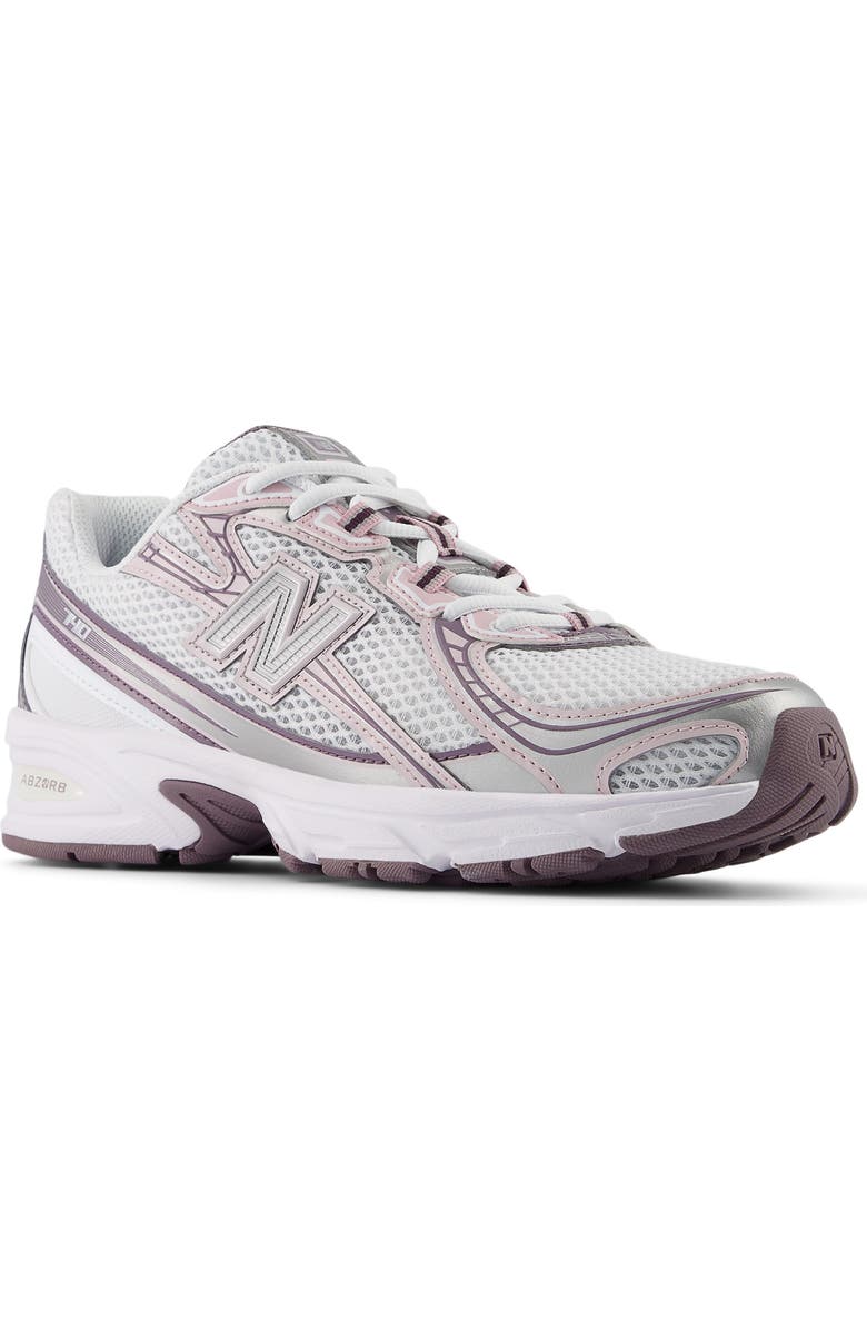 New Balance Gender Inclusive 740 Sneaker, Main, color, Ice Wine/ White