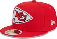 New Era Youth New Era Red Kansas City Chiefs  Main 59FIFTY Fitted Hat