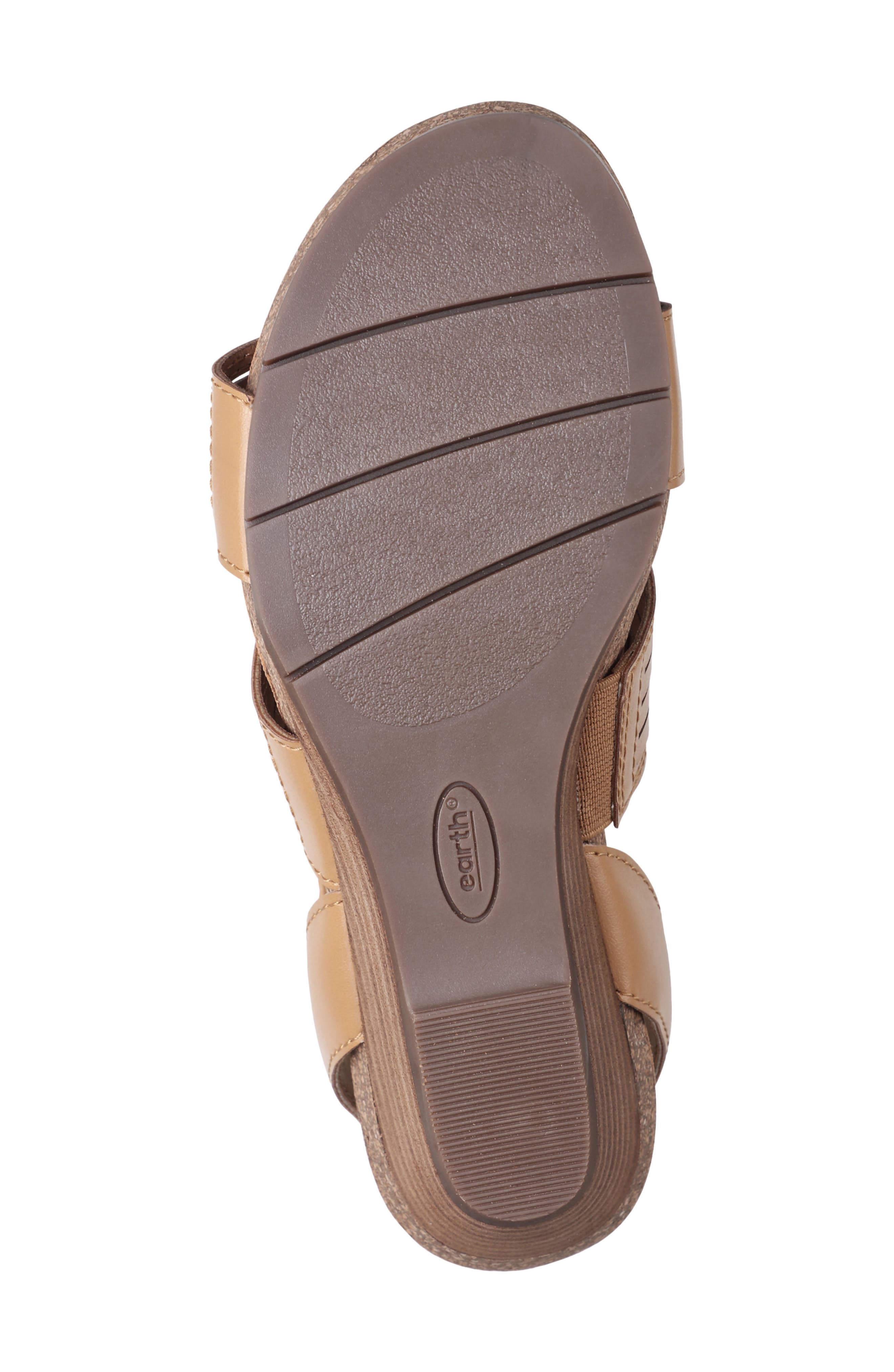 Helodie Wedge Sandal, Alternate, color, TAN