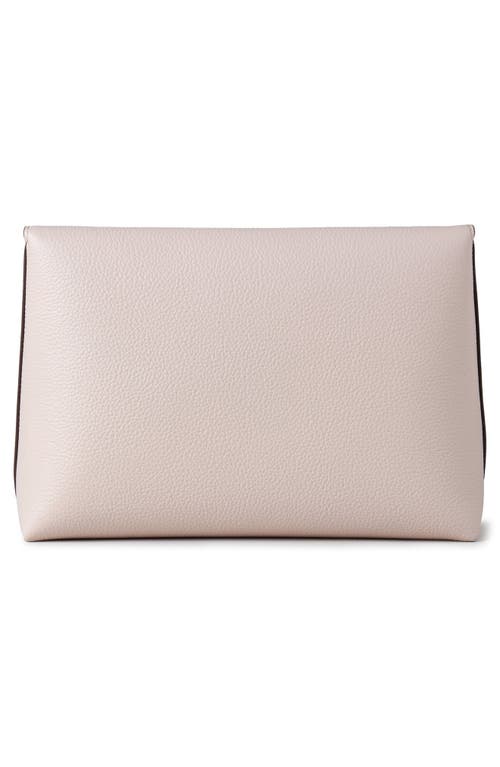 Mulberry Darley Leather Cosmetic Pouch In Blossom Pink