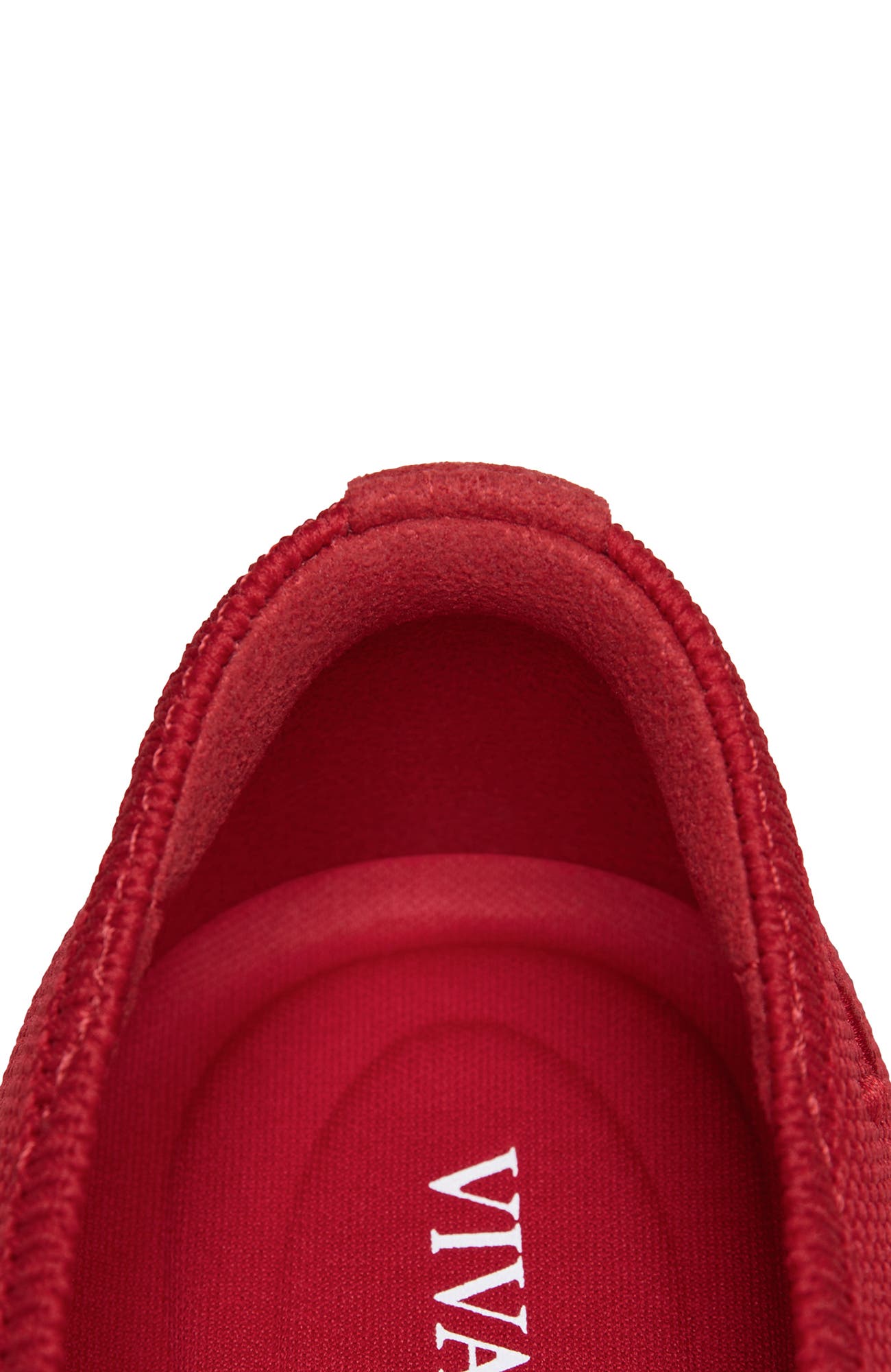 Miley Square-Toe Ballet Flats Lace-Up Mary Janes, Alternate, color, Ruby Red