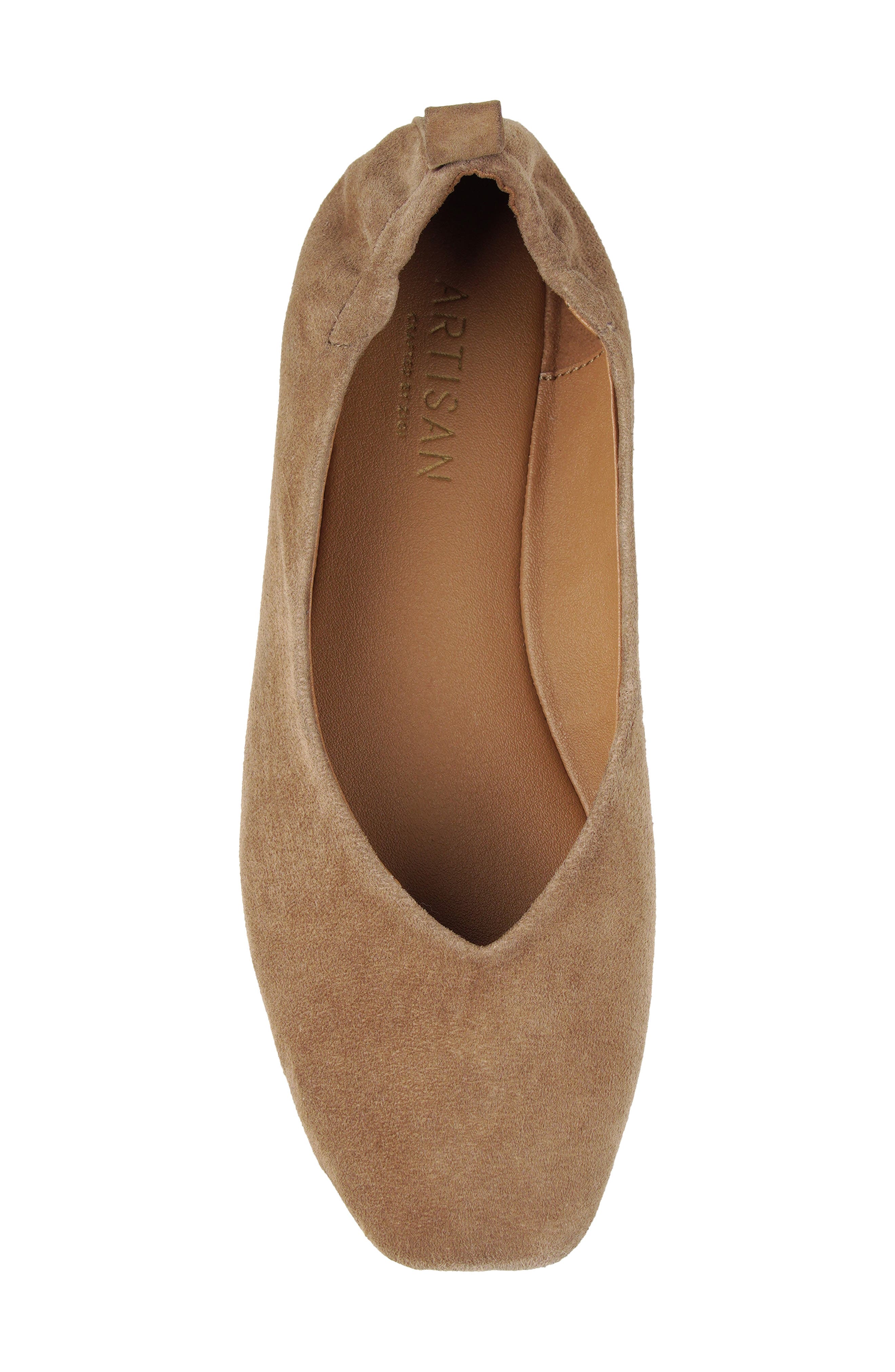 Chaplinn Flat, Alternate, color, TAUPE SUEDE
