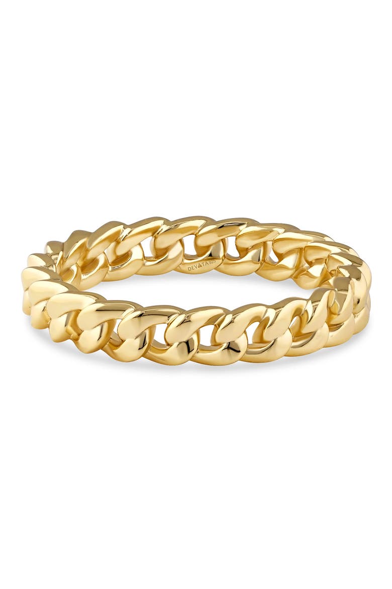 Curb Chain Eternity Ring, Main, color, GOLD