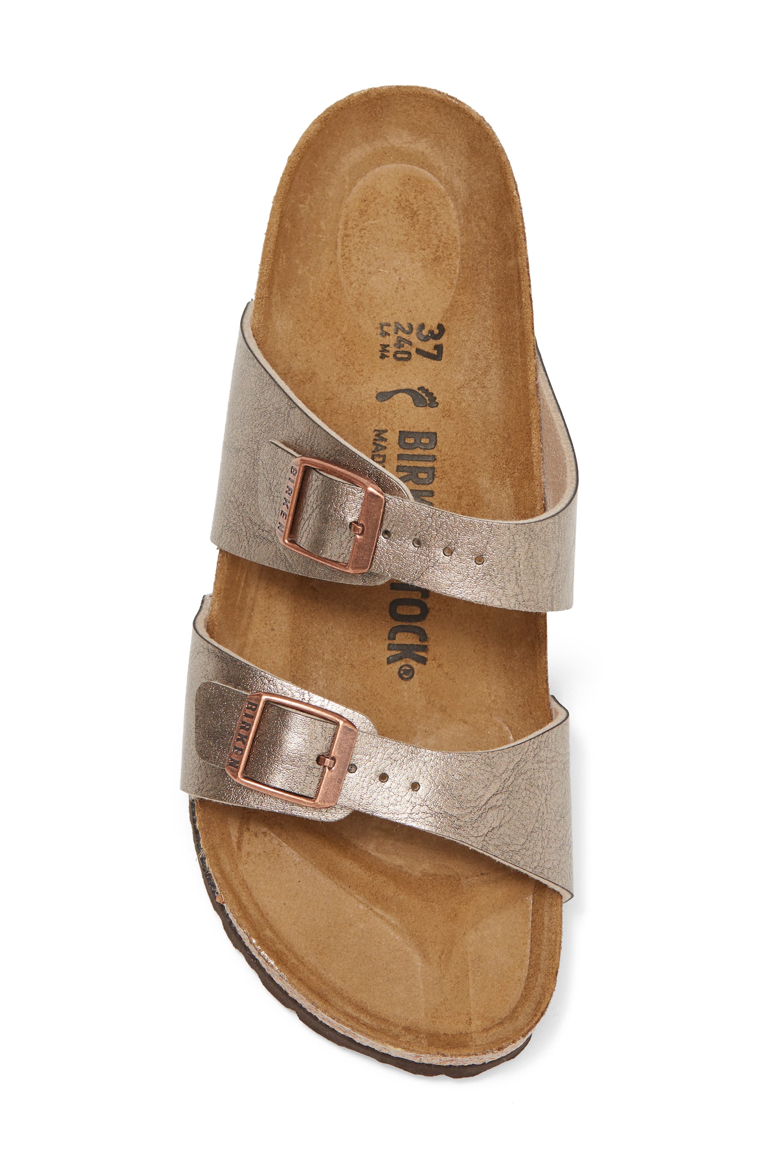 Birkenstock Sydney Slide Sandal, Alternate, color, Graceful Taupe