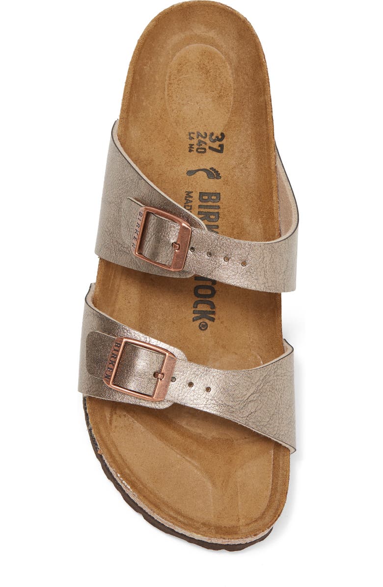 Birkenstock Sydney Slide Sandal, Alternate, color, Graceful Taupe