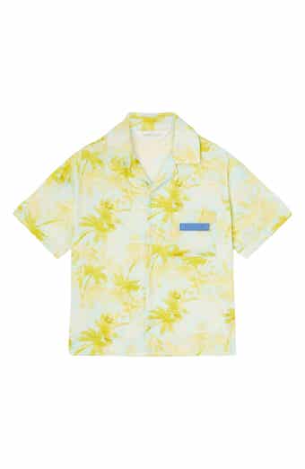 Kids' Palms Print Camp Shirt