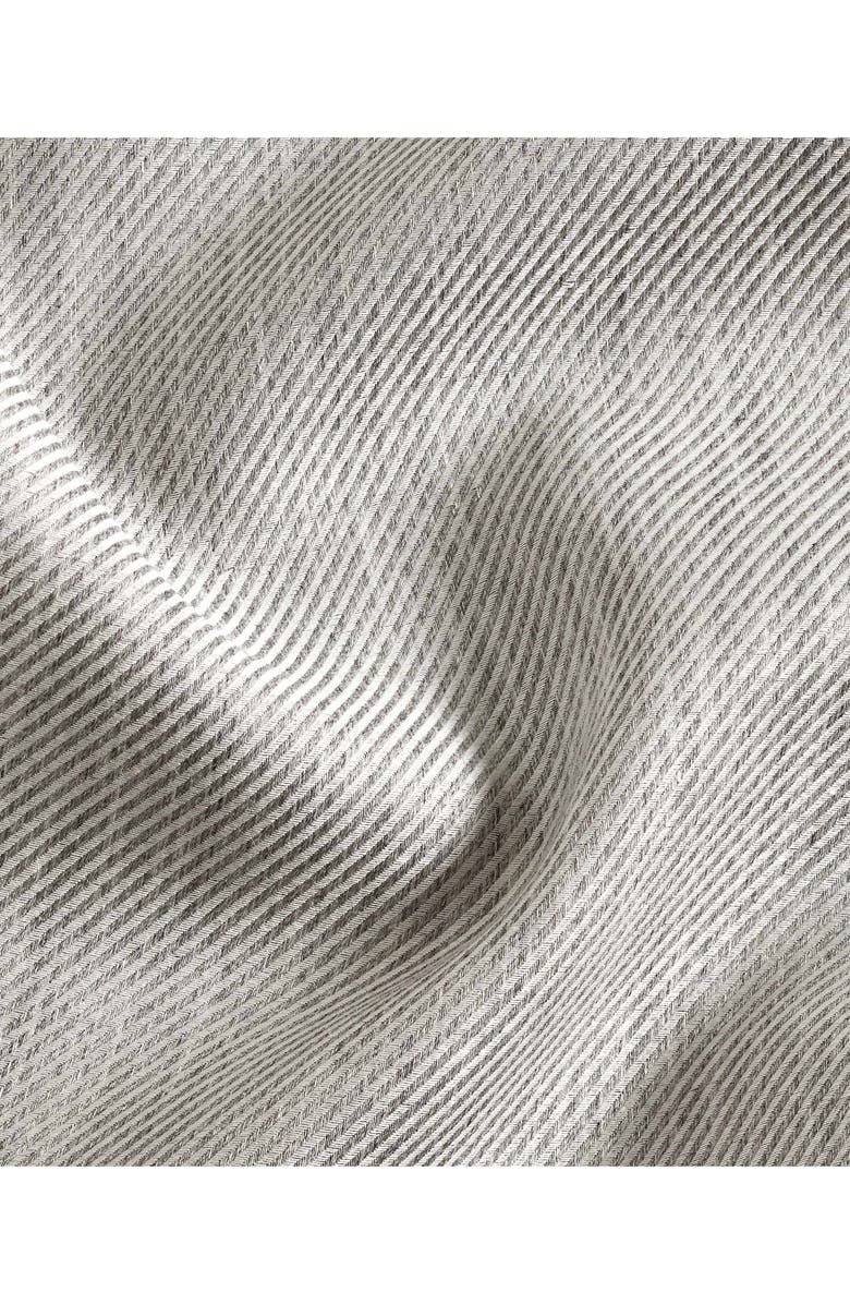 David Donahue Cotton & Cashmere Solid Sport Shirt, Alternate, color, Pearl