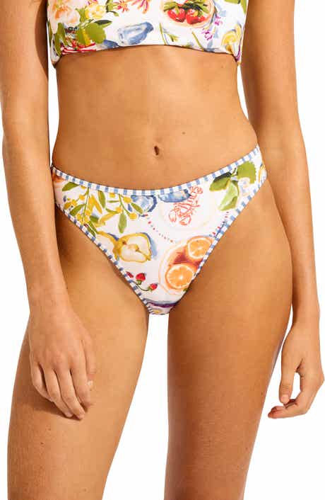 Seafolly High Cut Bikini Bottom